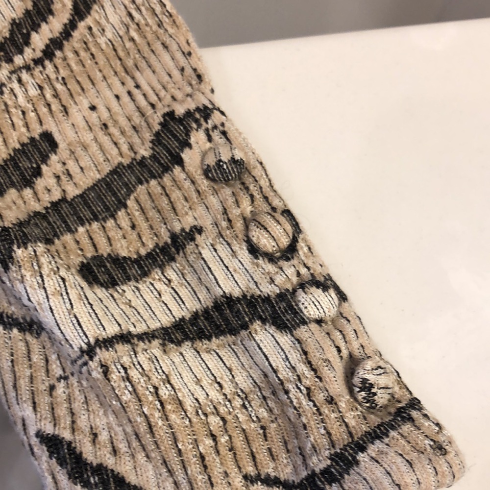 Chico’s Zebra Print Open Front Jacket And Matchin… - image 8